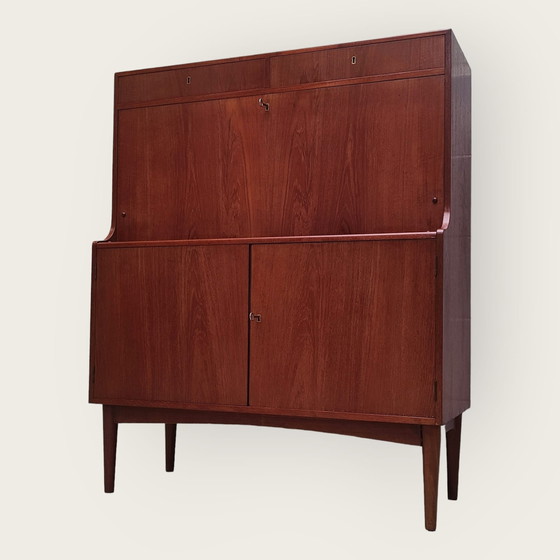 Image 1 of Mid Century secretary