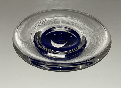 Glass Bowl Signed Le Pontil