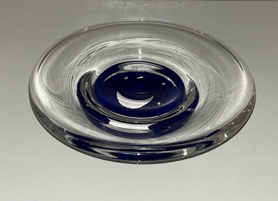 Image 1 of Glass Bowl Signed Le Pontil