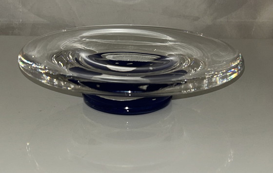 Image 1 of Glass Bowl Signed Le Pontil