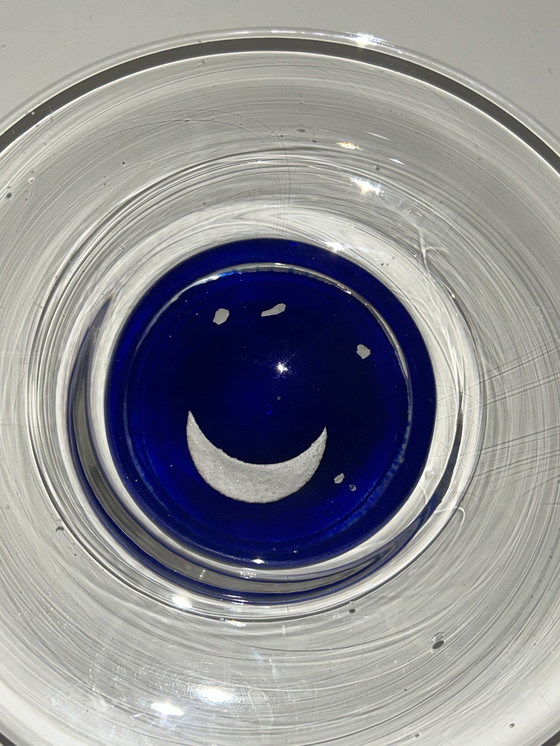 Image 1 of Glass Bowl Signed Le Pontil