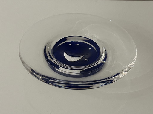 Glass Bowl Signed Le Pontil