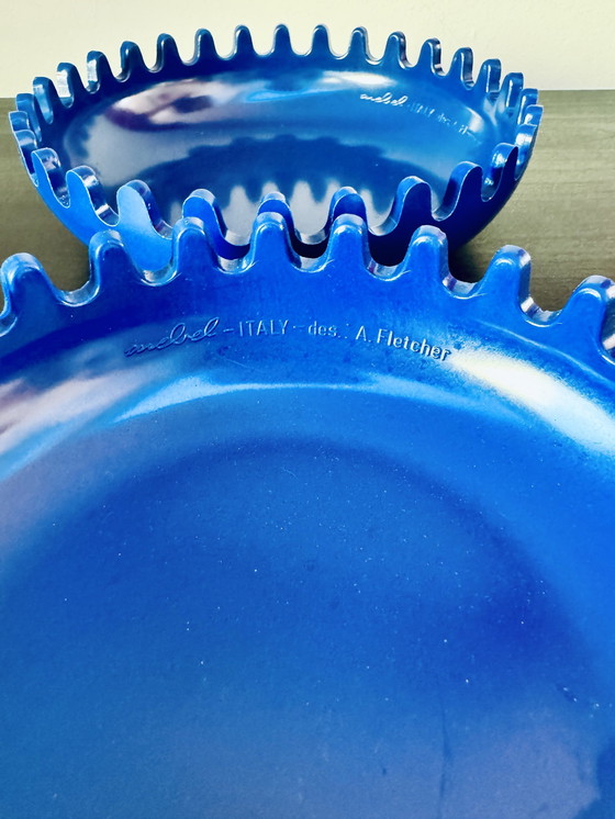 Image 1 of Original Alan Fletcher Clam Ashtray By Mebel Italy 