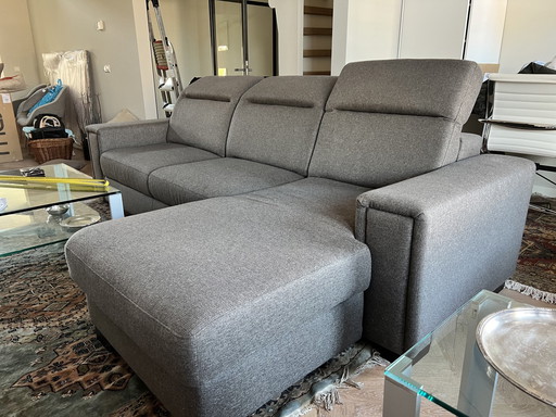 Henders And Hazel 3-Person Sofa Set With Footstool And Pull-out Sofa Bed