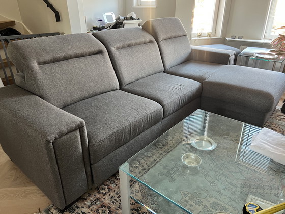 Image 1 of Henders And Hazel 3-Person Sofa Set With Footstool And Pull-out Sofa Bed