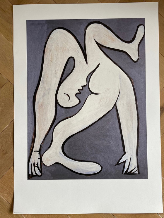 Image 1 of Pablo Picasso (1881-1973), Femme Acrobate, 1930, Copyright 2004 Succession Pablo Picasso, Sabam Belgique, Printed In Belgium