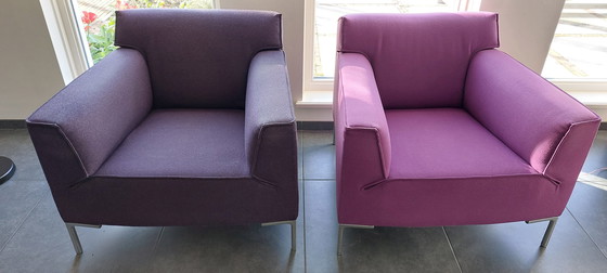 Image 1 of 2x Design on Stock Bloq armchair