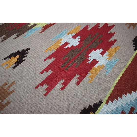 Image 1 of Set of 3 vintage wool rugs, Czechoslovakia 1960