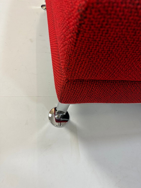 Image 1 of Brühl Moule corner sofa fabric sofa red exhibition piece