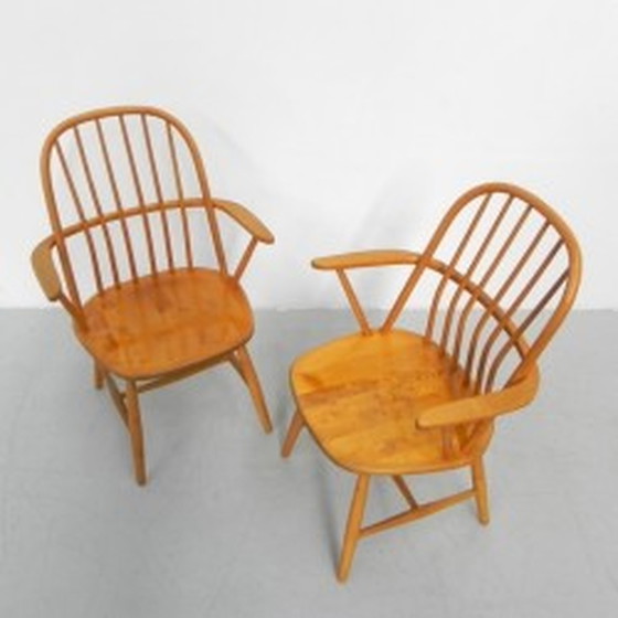 Image 1 of 2x Fauteuils Chaises de bar par Akerblom - années 1950