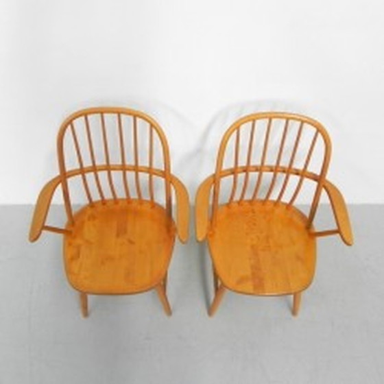 Image 1 of 2x Armchairs Bar Chairs by Akerblom - 1950s