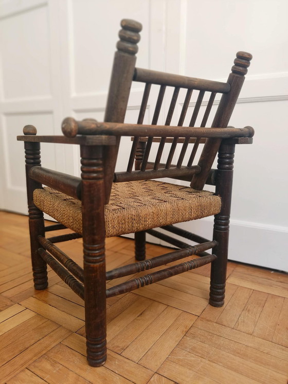 Image 1 of Pair Of Dudouyt Armchairs - France 1940