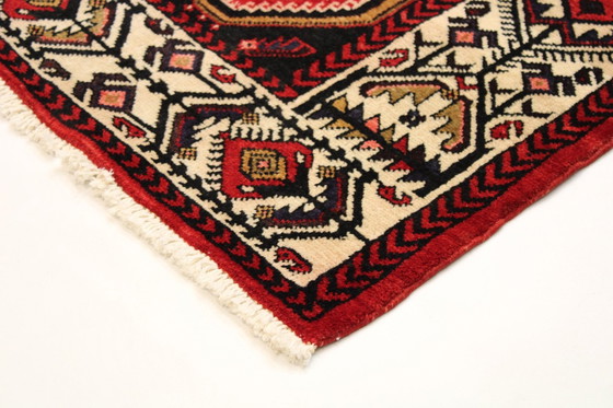 Image 1 of Original Persian Rug Nomadic & Village Rug Hamadan 215 X 162 Cm Top Condition