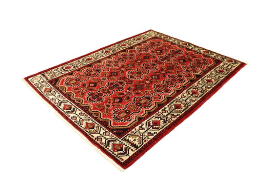 Image 1 of Original Persian Rug Nomadic & Village Rug Hamadan 215 X 162 Cm Top Condition