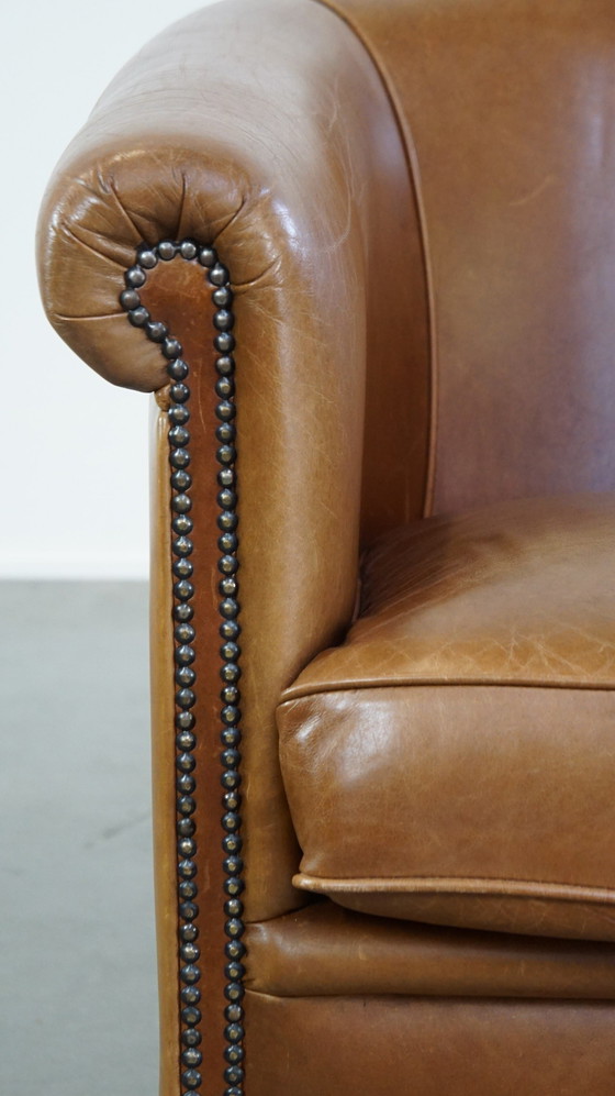 Image 1 of Beef Leather Club Armchair