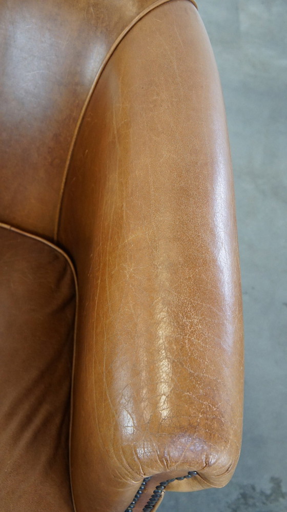 Image 1 of Beef Leather Club Armchair