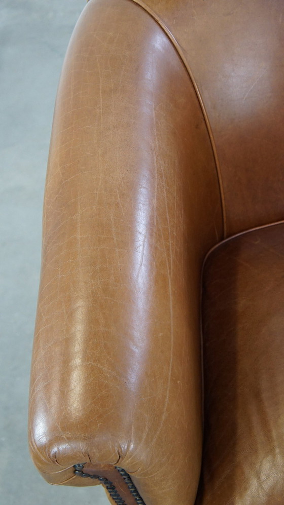 Image 1 of Beef Leather Club Armchair