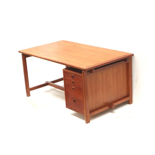  Danish Design Large Vintage Executive Desk Made In The Sixties