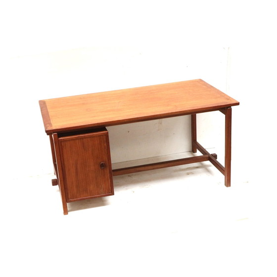 Image 1 of  Danish Design Large Vintage Executive Desk Made In The Sixties