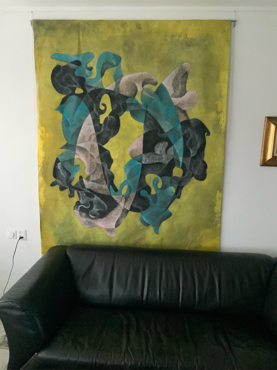 Image 1 of Ben Haenen - Abstract painting