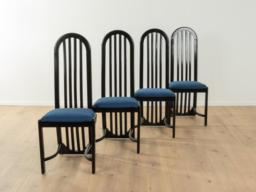 4x chaises de salle à manger postmodernes