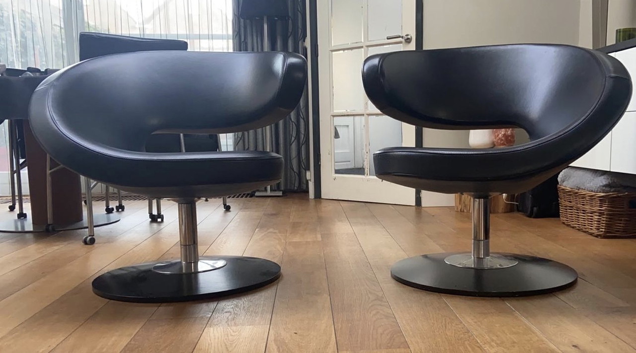 2 fauteuils Stokke Varier peel club