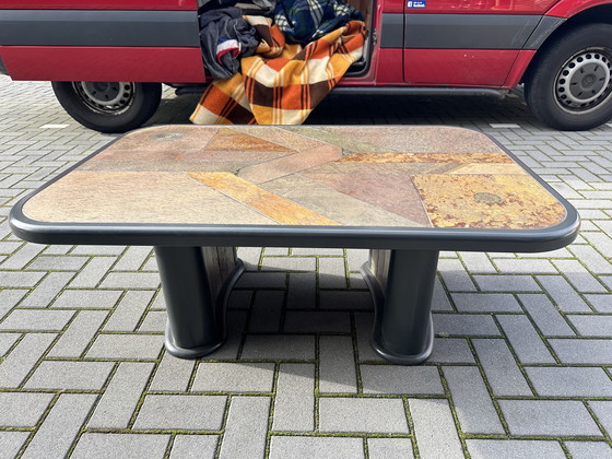 Image 1 of J.W.Z Verweij stone coffee table