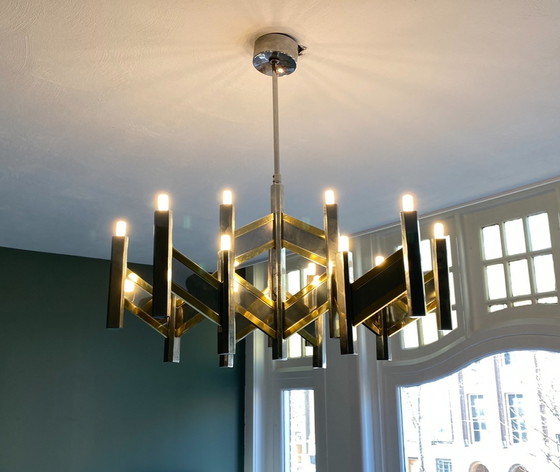 Image 1 of Gaetano Sciolari chandelier