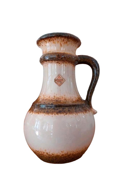 Scheurich West Germany Ear Vase Vase Ceramic Vintage 