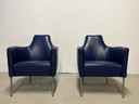 2 Chaises Bert plantagie Lounge E Bleu