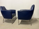 2 Chaises Bert plantagie Lounge E Bleu