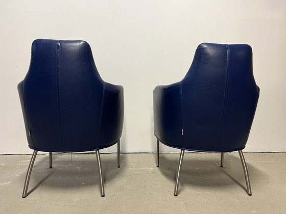 Image 1 of 2 Bert plantagie Lounge E Chairs Blue