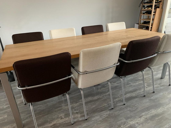 Image 1 of 4x Gelderland Young Zoom dining room chairs