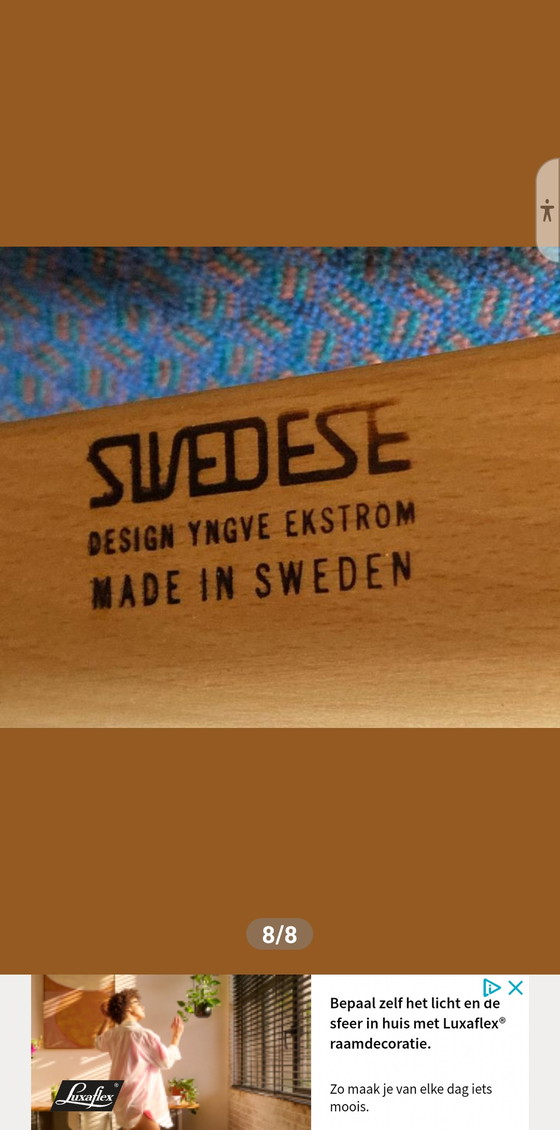 Image 1 of Fauteuil Yngve Ekström