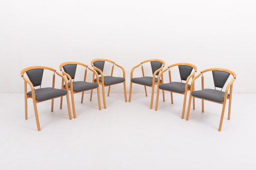 6x Asger Jensen design chair