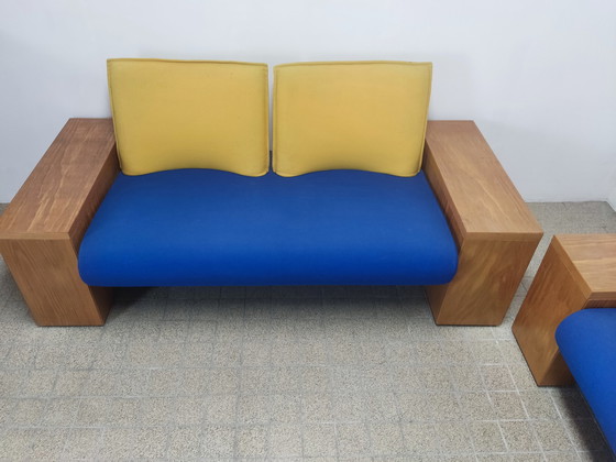 Image 1 of 2x Artifort 360 Piazza by Wolfgang C.R. Mezger sofa