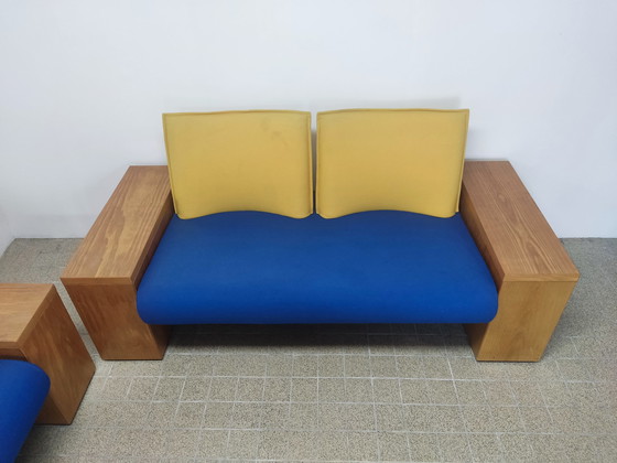 Image 1 of 2x Artifort 360 Piazza by Wolfgang C.R. Mezger sofa