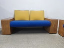 2x Artifort 360 Piazza by Wolfgang C.R. Mezger sofa