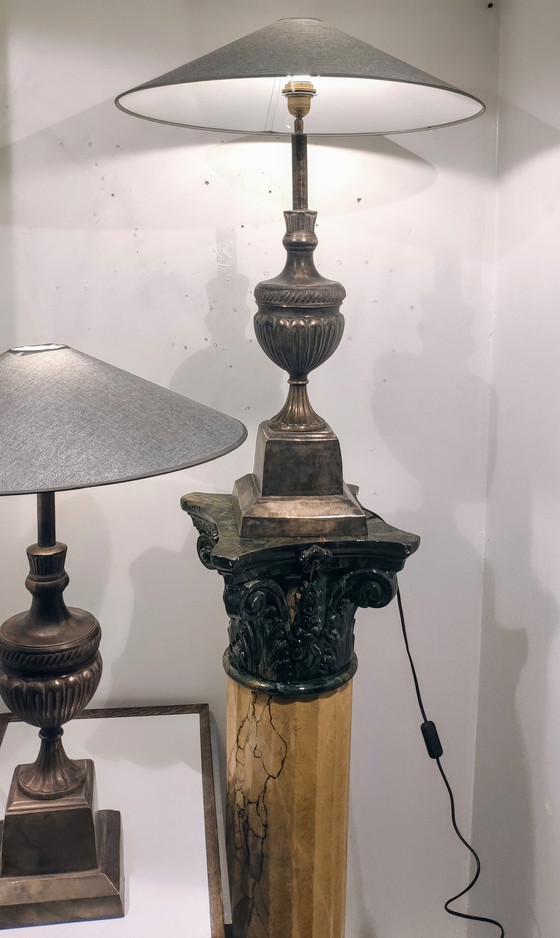 Image 1 of 2x Baroque XL lampe de table