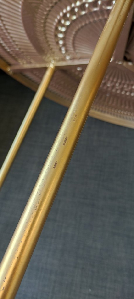 Image 1 of Gold Side Table Metal