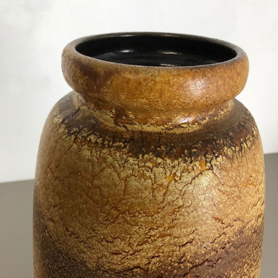 Image 1 of Vintage fat lava pottery floor vase by Scheurich, Germany 1970