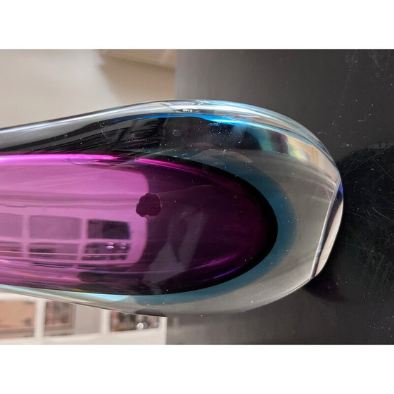 Image 1 of Vintage Summerso vase in Murano glass by Flávio Poli, Italy 1960s