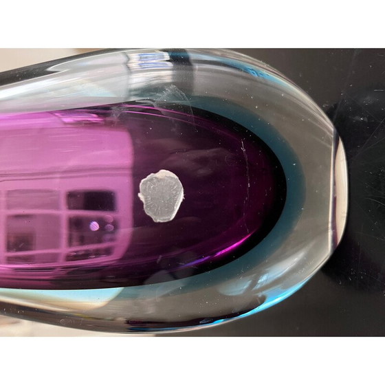 Image 1 of Vintage Summerso vase in Murano glass by Flávio Poli, Italy 1960s