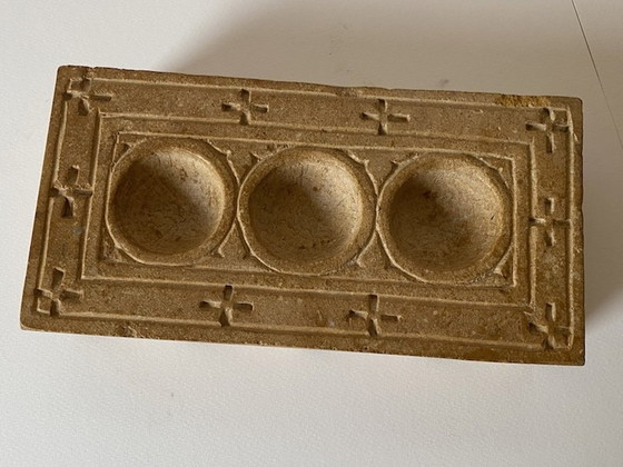 Image 1 of Portacandele vintage in pietra