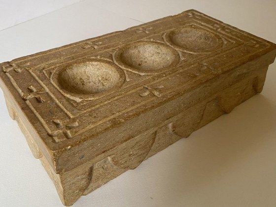 Image 1 of Portacandele vintage in pietra