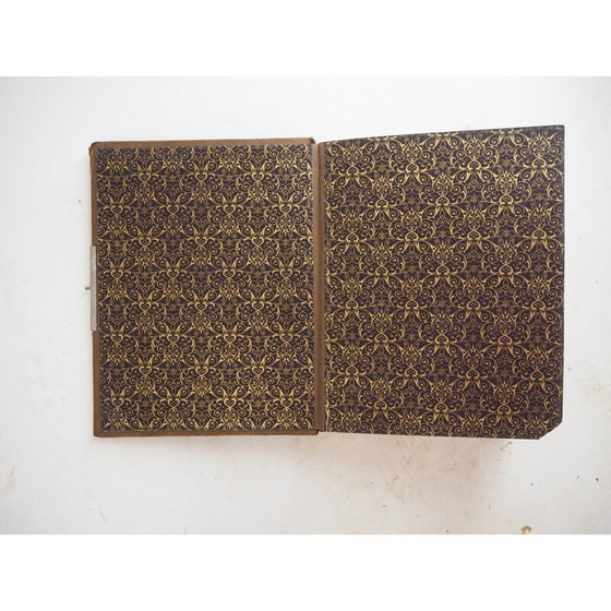 Image 1 of Vintage leather photo album