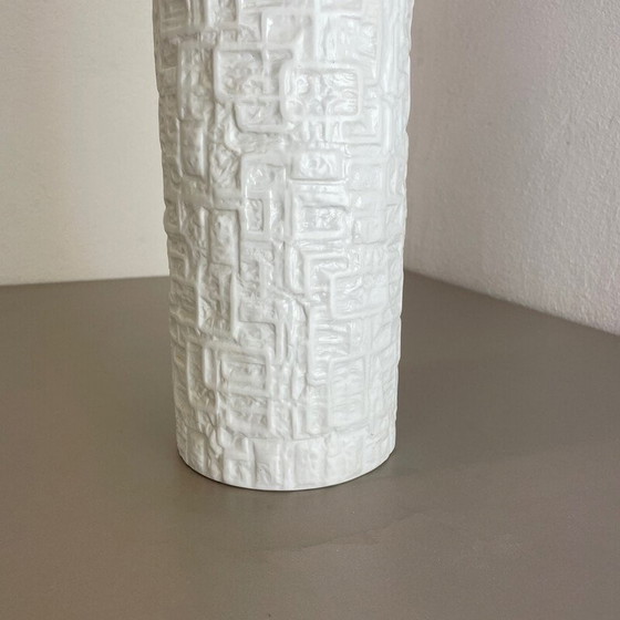 Image 1 of Vintage Op Art porcelain vase by Martin Freyer for Rosenthal, Germany 1970s