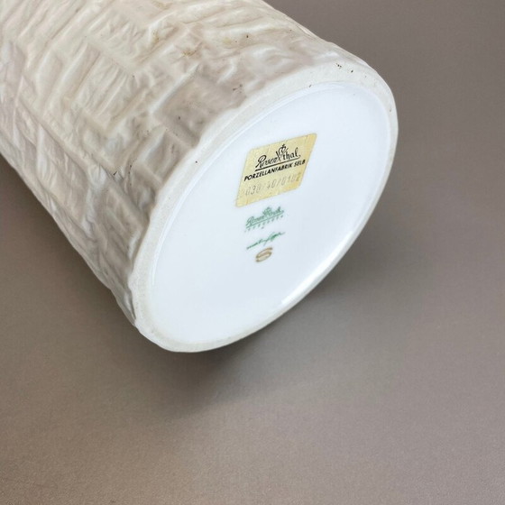 Image 1 of Vintage Op Art porcelain vase by Martin Freyer for Rosenthal, Germany 1970s