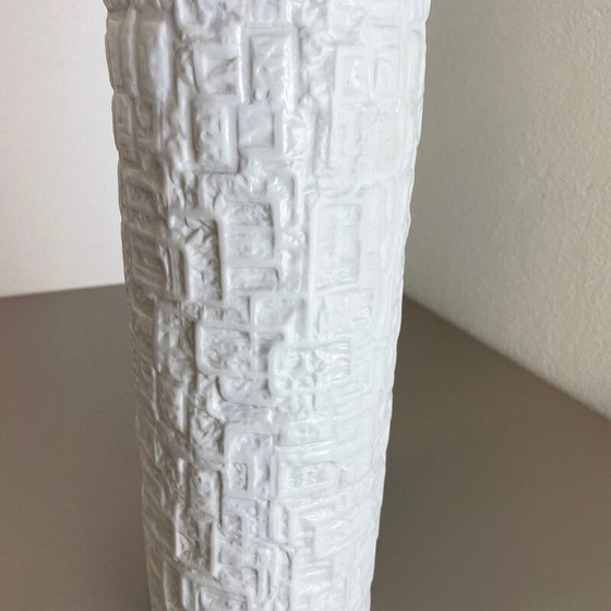 Image 1 of Vintage Op Art porcelain vase by Martin Freyer for Rosenthal, Germany 1970s