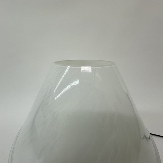 Image 1 of Limburg Glashütte glass table lamp mushroom , 1970’s